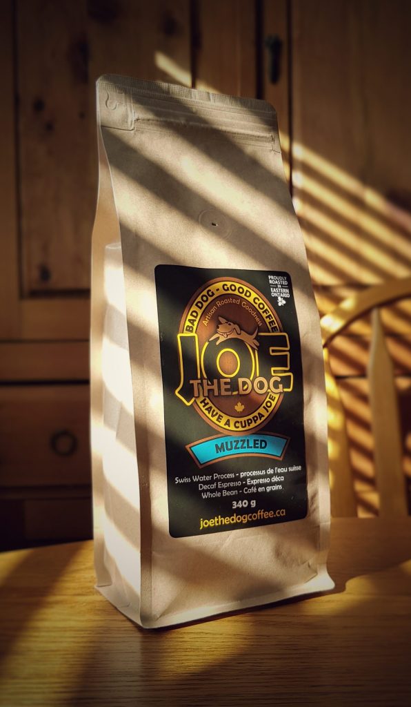 photo of a bag of Joe the Dog coffee