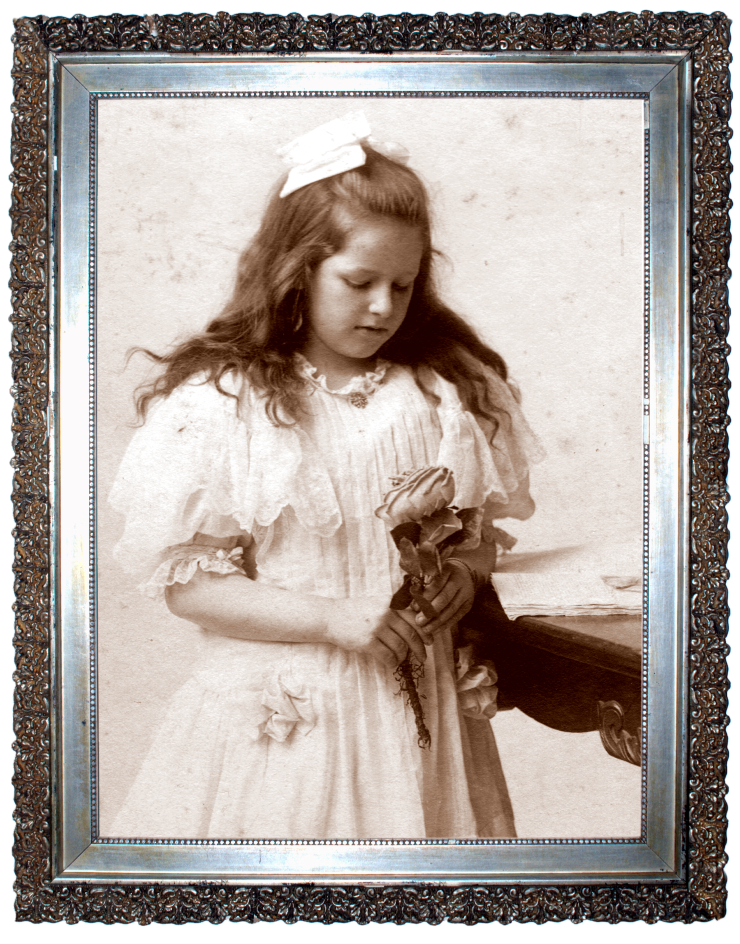 Edith McLachlin, 10-12 years old